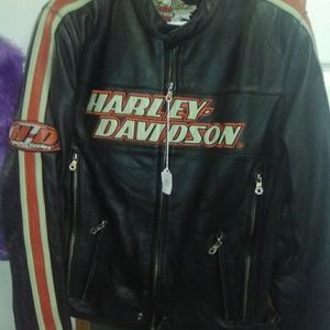 Harley Davidson leather coat